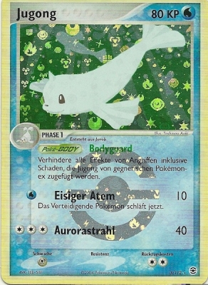 Dewgong - 3 - Feuerrot & Blattgrun