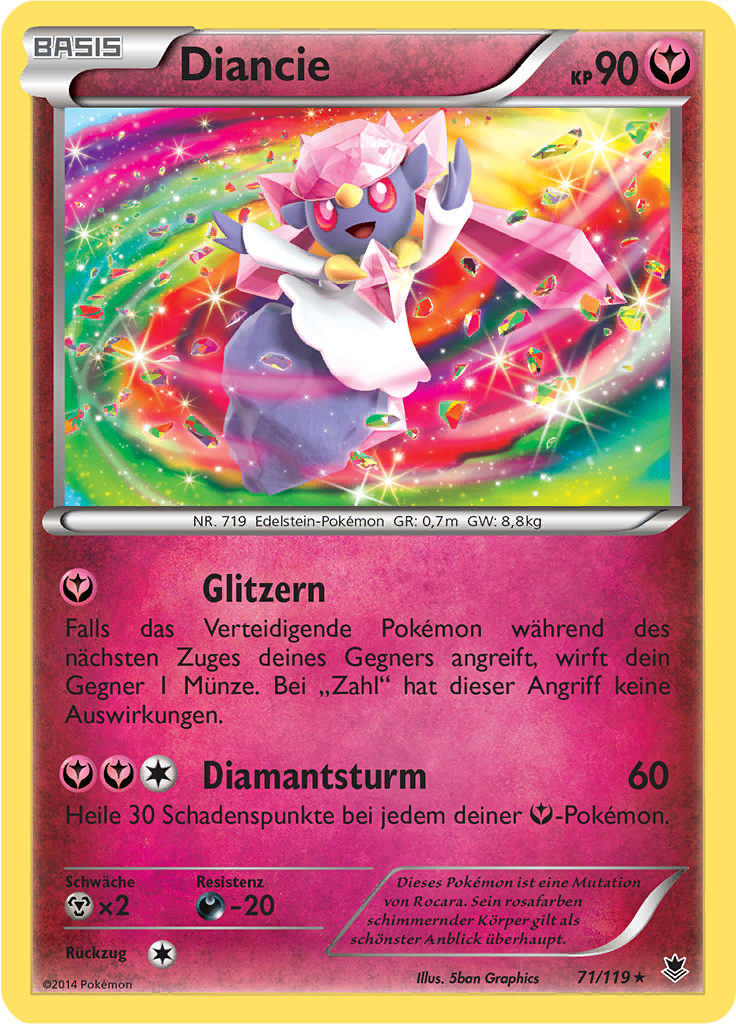 Diancie - 71 - Phantomkräfte