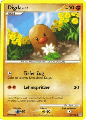 Diglett - 85 - Ratselhafte Wunder