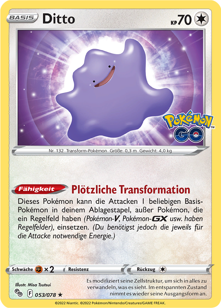 Ditto - 53 - Pokémon GO