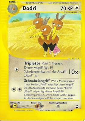 Dodrio - 46 - Aquapolis