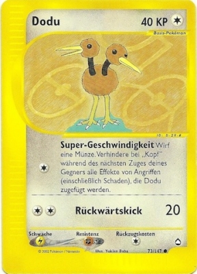 Doduo - 73 - Aquapolis