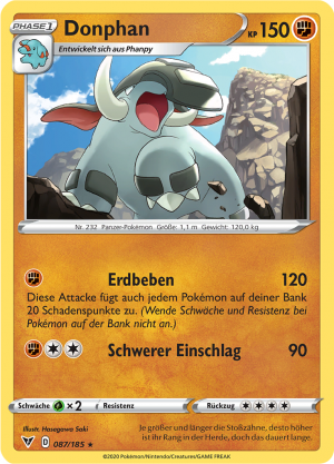 Donphan - 87 - Farbenschock