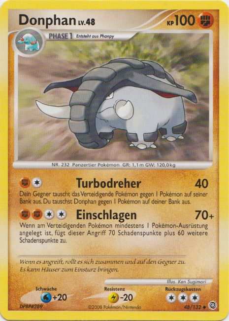 Donphan - 48 - Ratselhafte Wunder