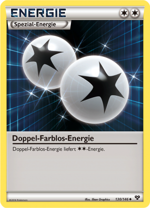 Doppel-Farblos-Energie - 130 - XY
