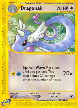 Dragonair - Expedition Base set|Dragonair - Expedition Base set - Reverse Holo