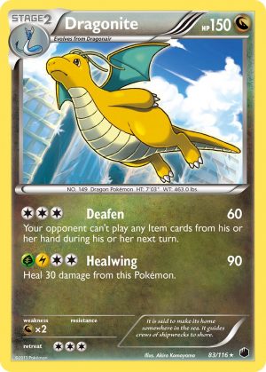 Dragonite - 83 - Plasma Freeze|Dragonite - 83 - reverse holo - Plasma Freeze