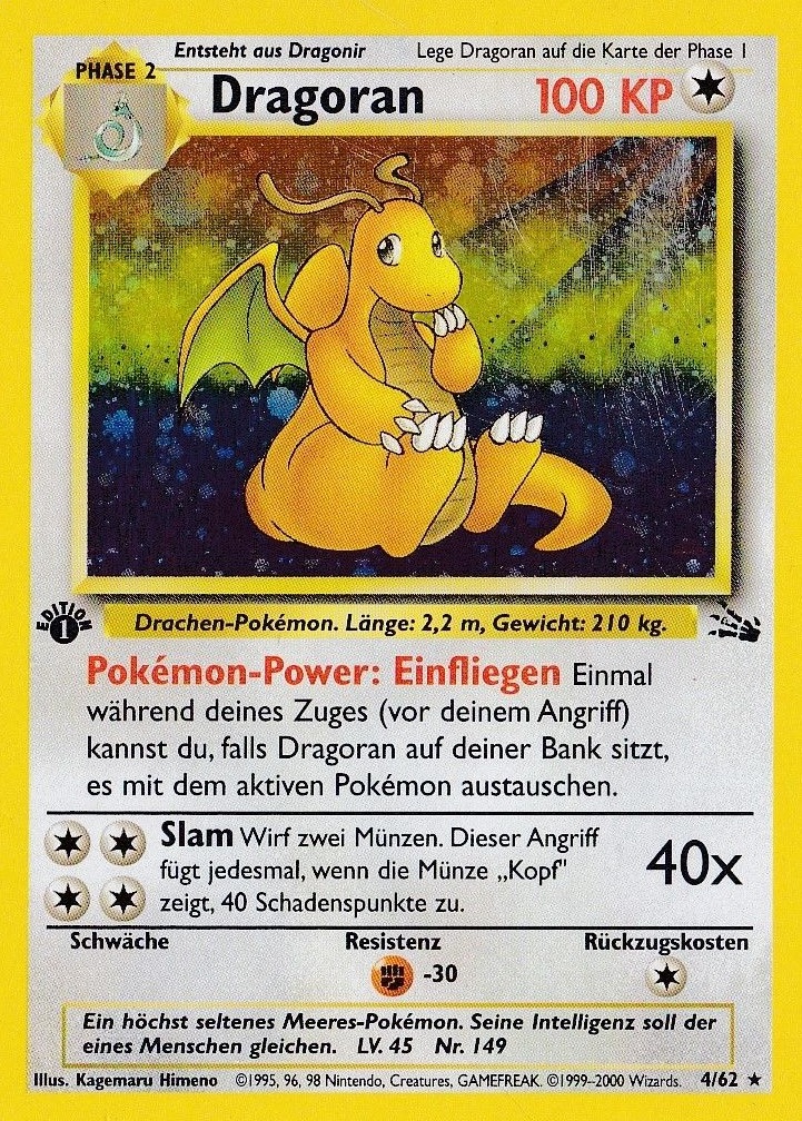 Dragonite - 4 - Fossil