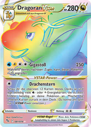 Dragoran VSTAR - 81 - Pokémon GO