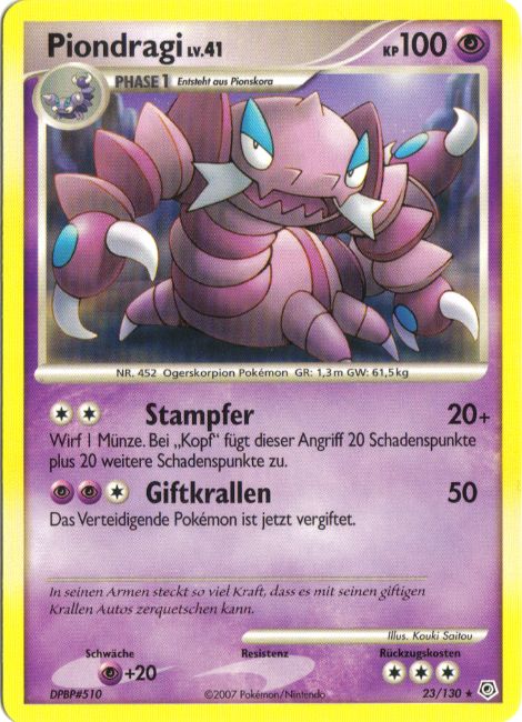 Drapion - 23 - Diamant & Perl