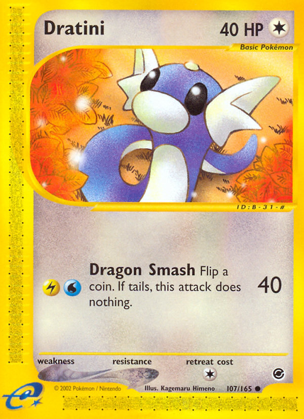 Dratini - Expedition Base set|Dratini - Expedition Base set - Reverse Holo