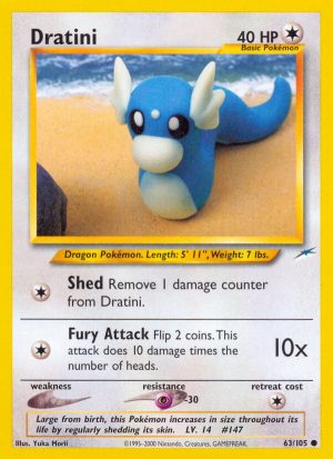 Dratini - Neo Destiny - Unlimited|Dratini - Neo Destiny - First Edition