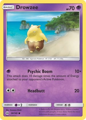 Drowzee - 59 - Sun & Moon