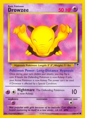 Drowzee - 73 - Legendary Collection|Drowzee - 73/110 - Revers Holo - Legendary Collection