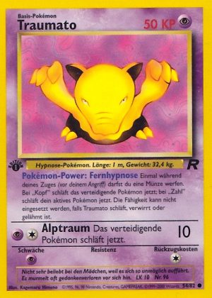 Drowzee - 54 - Team Rocket