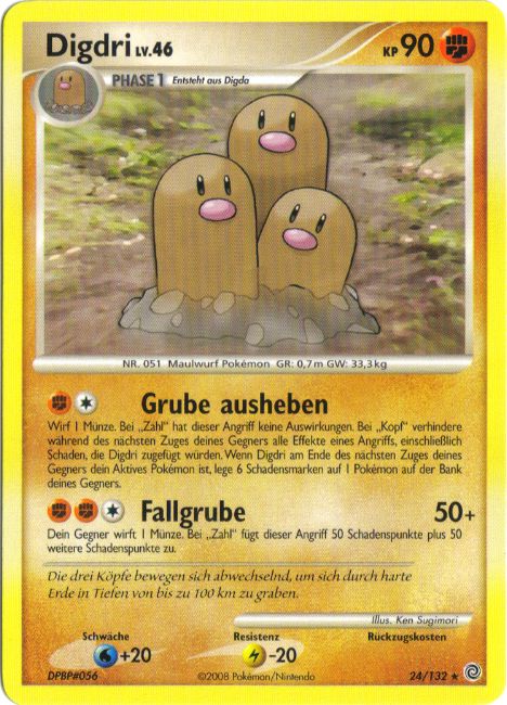 Dugtrio - 24 - Ratselhafte Wunder