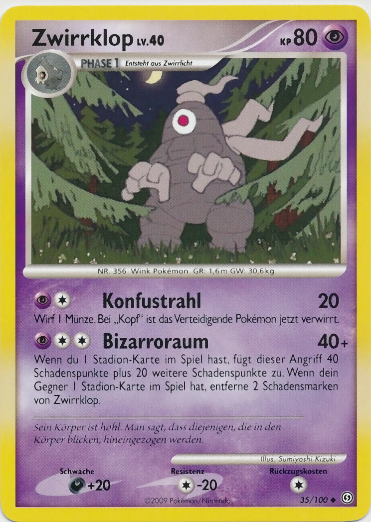 Dusclops - 35 - Sturmtief