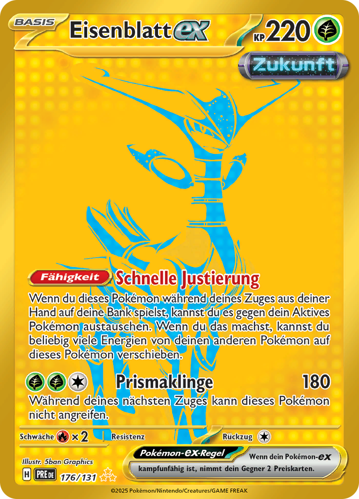 Eisenblatt-ex-176-Prismatische Entwicklungen