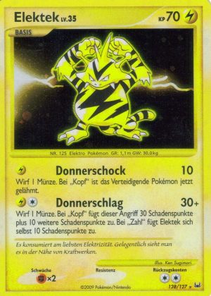 Electabuzz - 128 - Platin