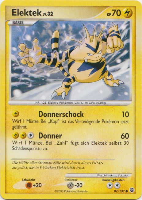 Electabuzz - 87 - Ratselhafte Wunder
