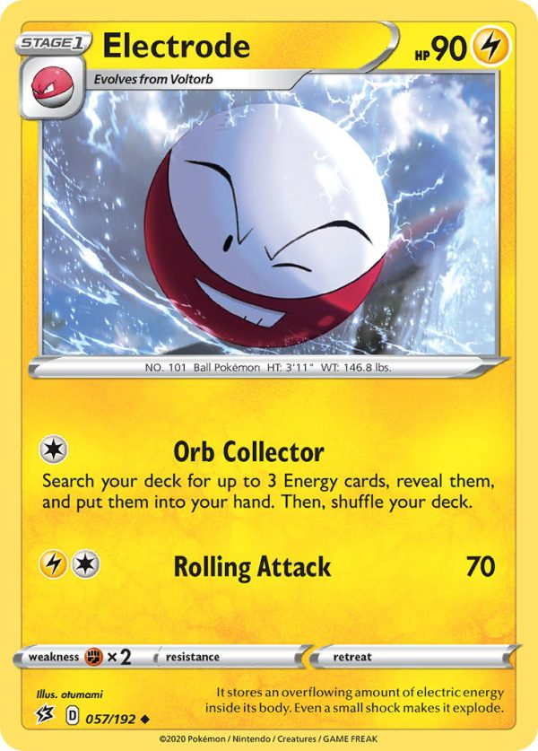Electrode 057/192 Wert, Bild, Künstler & Seltenheit Pokemonkarte.de