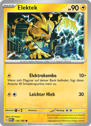 Elektek-125-Pokemon 151