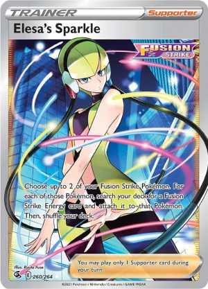 Elesa's Sparkle (Full Art) - 260 - Fusion Strike