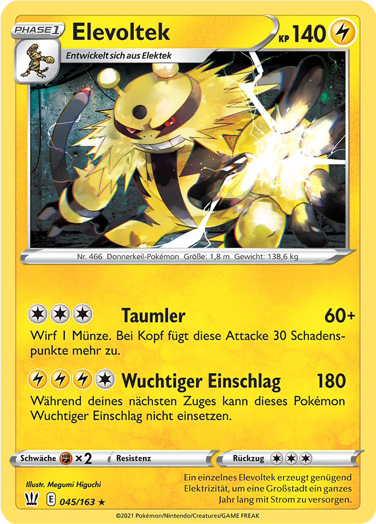 Elevoltek - 45 - Kampfstile