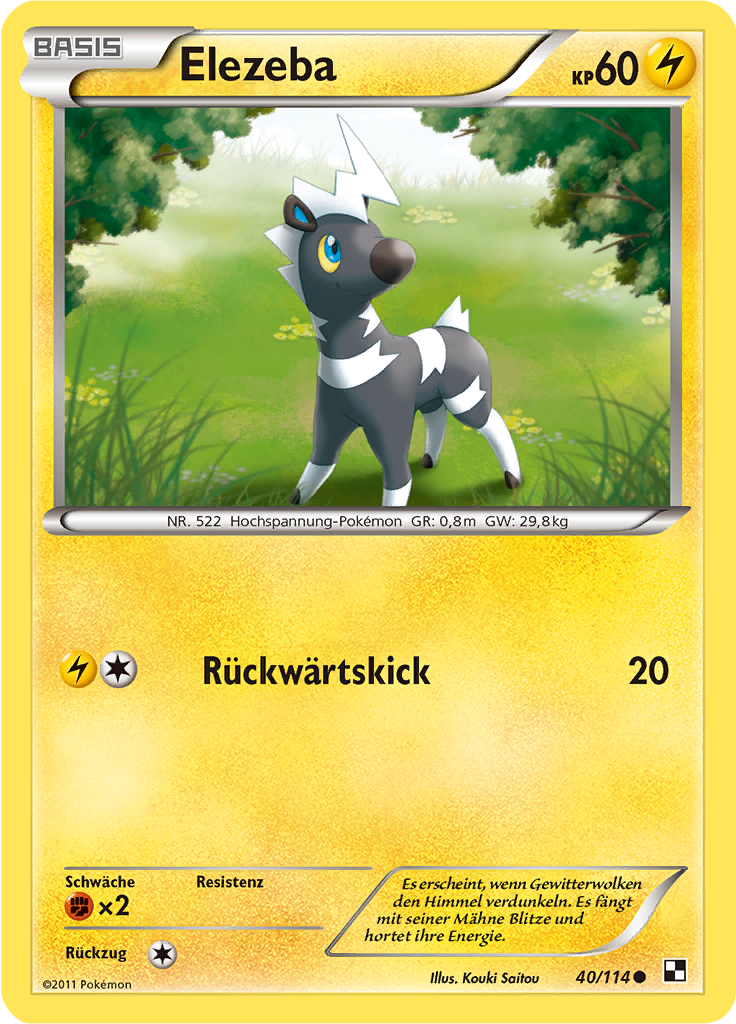 Elezeba - 40 - Schwarz & Weiß