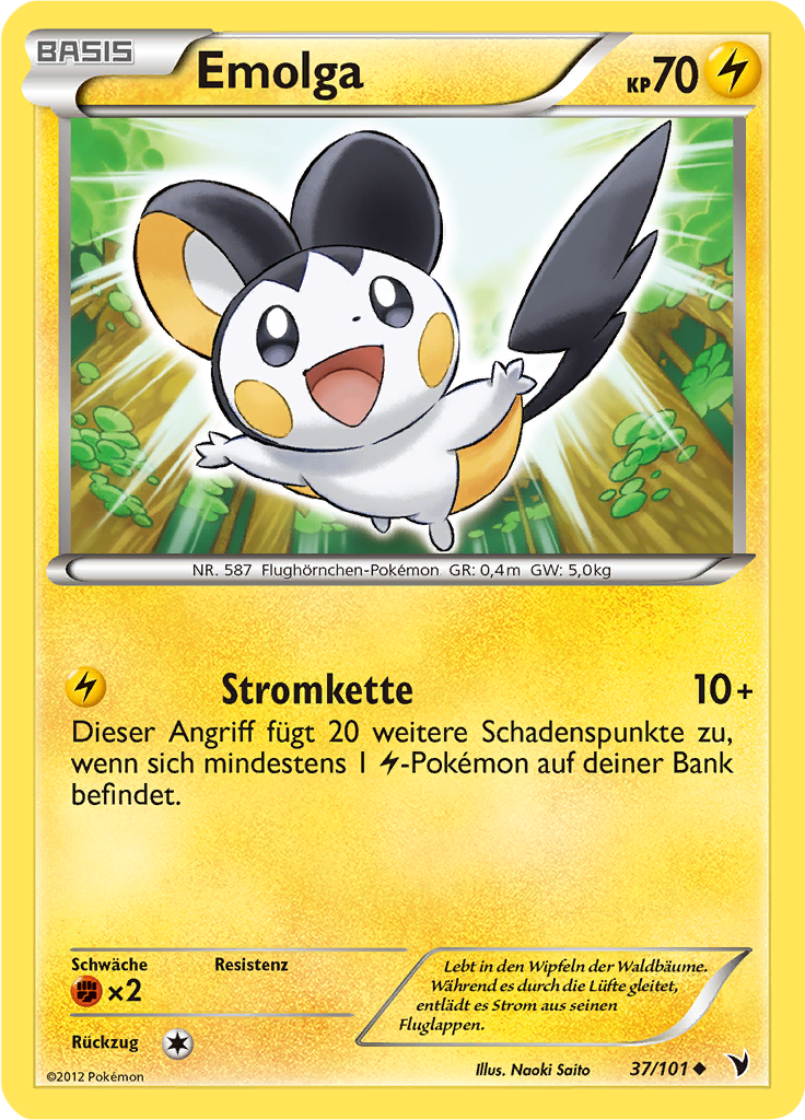 Emolga - 37 - Königliche Siege
