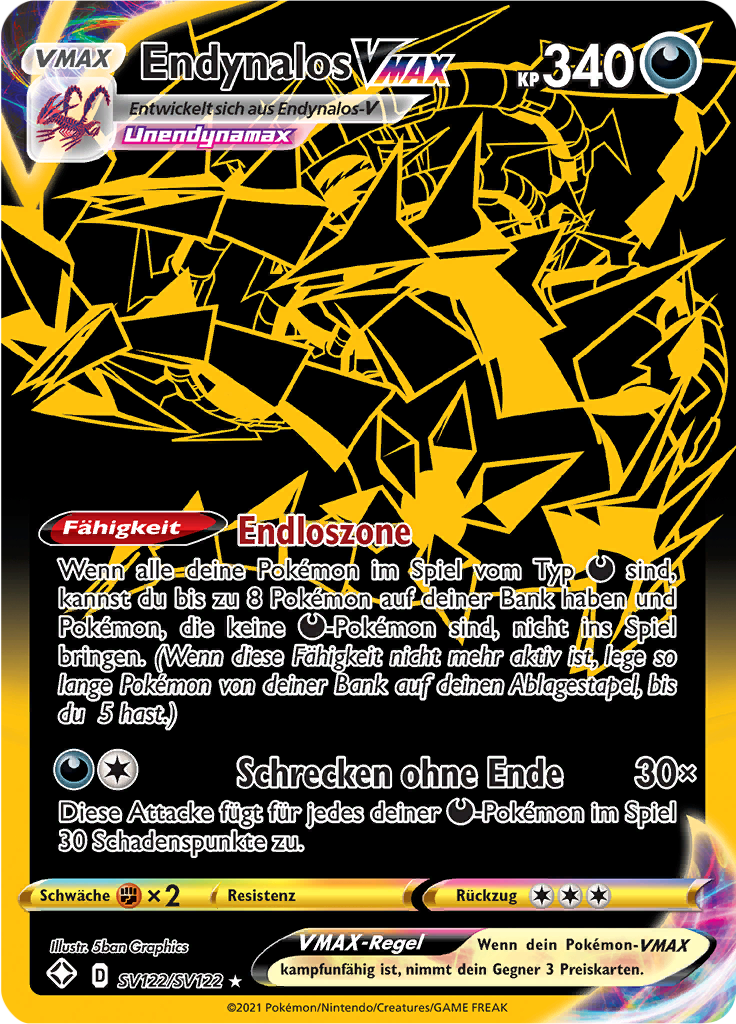 Endynalos VMAX - SV122 - Glänzendes Schicksal