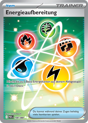 Energieaufbereitung-108-Optimale Ordnung