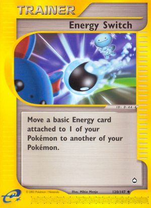 Energy Switch - 120/147 - Aquapolis|Energy Switch - 120/147 - Reverse holo - Aquapolis