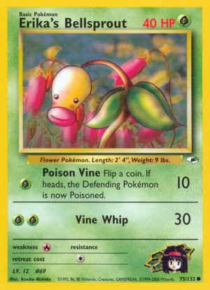 Erika’s Bellsprout - Gym Heroes - Unlimited|Erika’s Bellsprout - Gym Heroes - First Edition