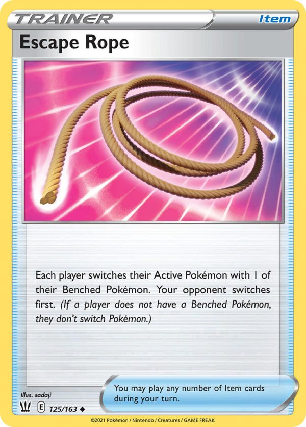 Escape Rope 125/163 - Wert, Bild, Künstler & Seltenheit | Pokemonkarte.de