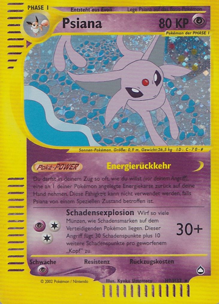 Espeon - H9 - Aquapolis
