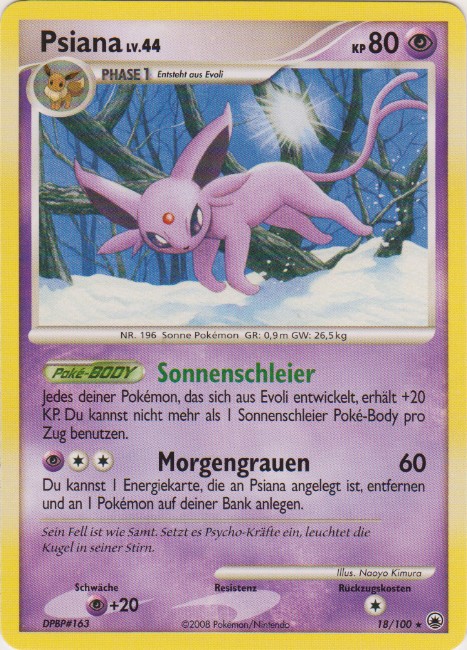 Espeon - 18 - Majestatischer Morgen