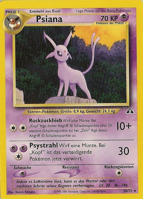 Espeon - 20 - Neo Entdeckung