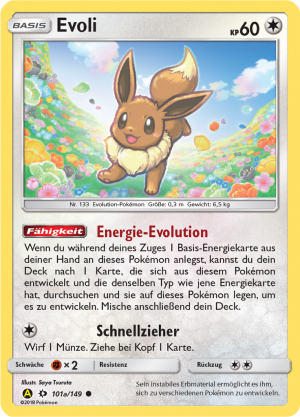 Evoli - 101a - Sonne & Mond