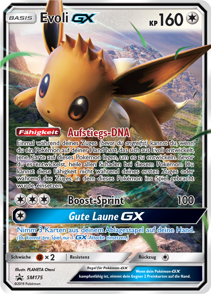 Evoli-GX - SM175 - Sun & Moon Promos