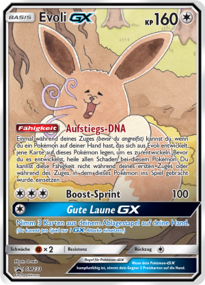 Evoli-GX - SM233 - Sun & Moon Promos