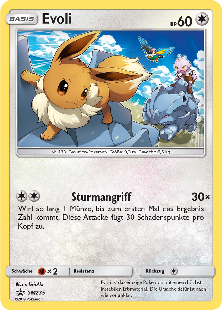 Evoli - SM235 - Sun & Moon Promos