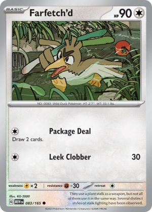 Caneca Pokémon - Coleção Base Set - Farfetch'd