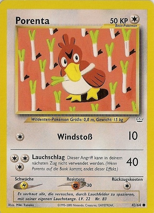 Farfetch’d - 43 - Neo Revelation