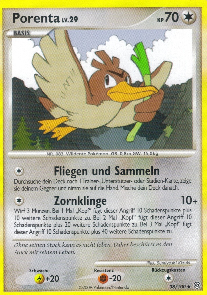 Farfetch’d - 38 - Sturmtief