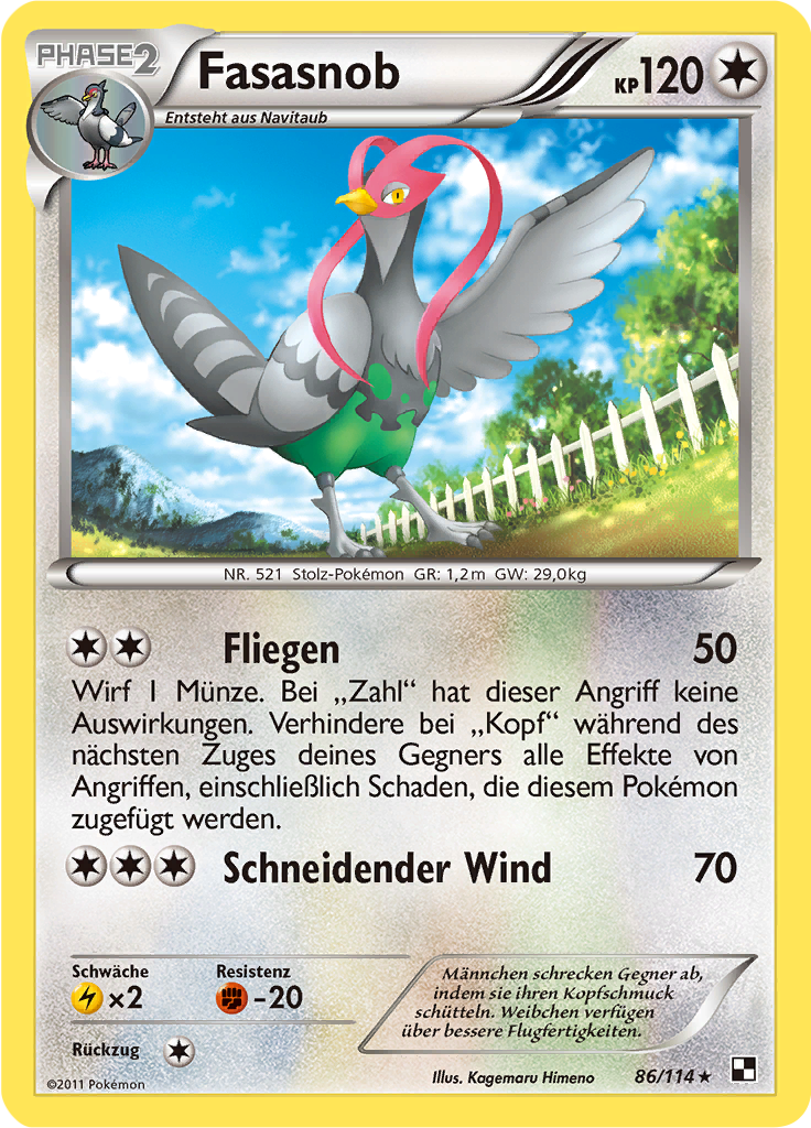 Fasasnob - 86 - Schwarz & Weiß