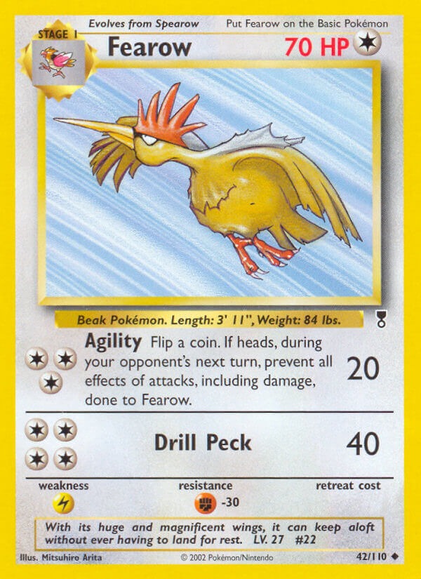 Fearow - 42 - Legendary Collection|Fearow - 42/110 - Revers Holo - Legendary Collection