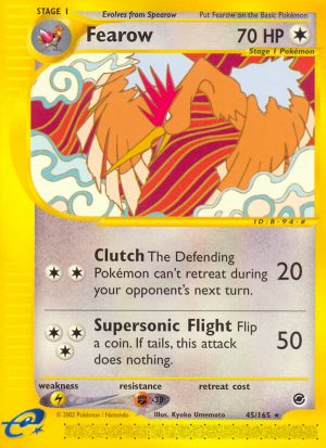 Fearow - Expedition Base set|Fearow - Expedition Base set - Reverse Holo