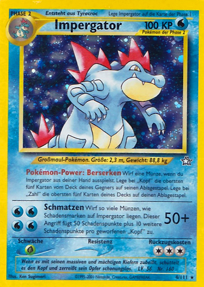 Feraligatr - 4 - Neo Genesis