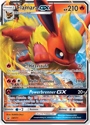 Flamara-GX - SM171 - Sun & Moon Promos